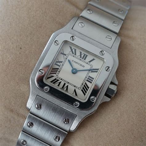 cartier santos 2010|cartier santos watch 1970s.